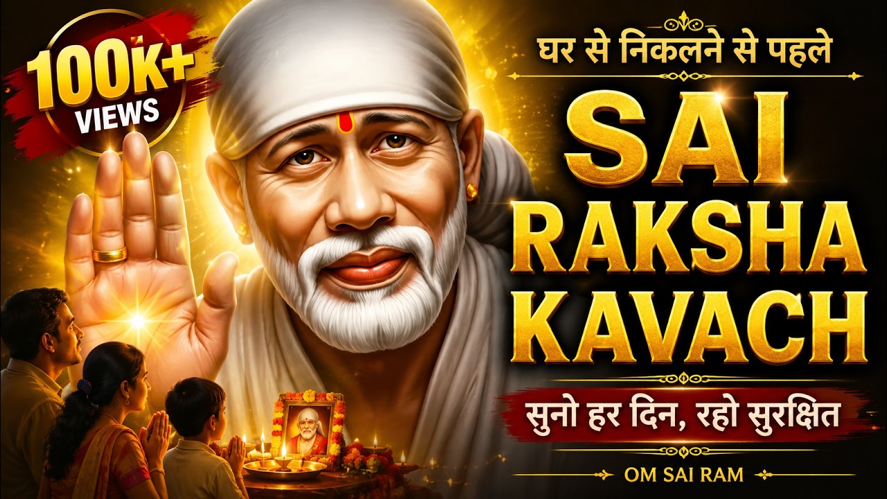 Sai Raksha Kavacham | Before Leaving Home Listen Once | Protection Prayer 🙏
