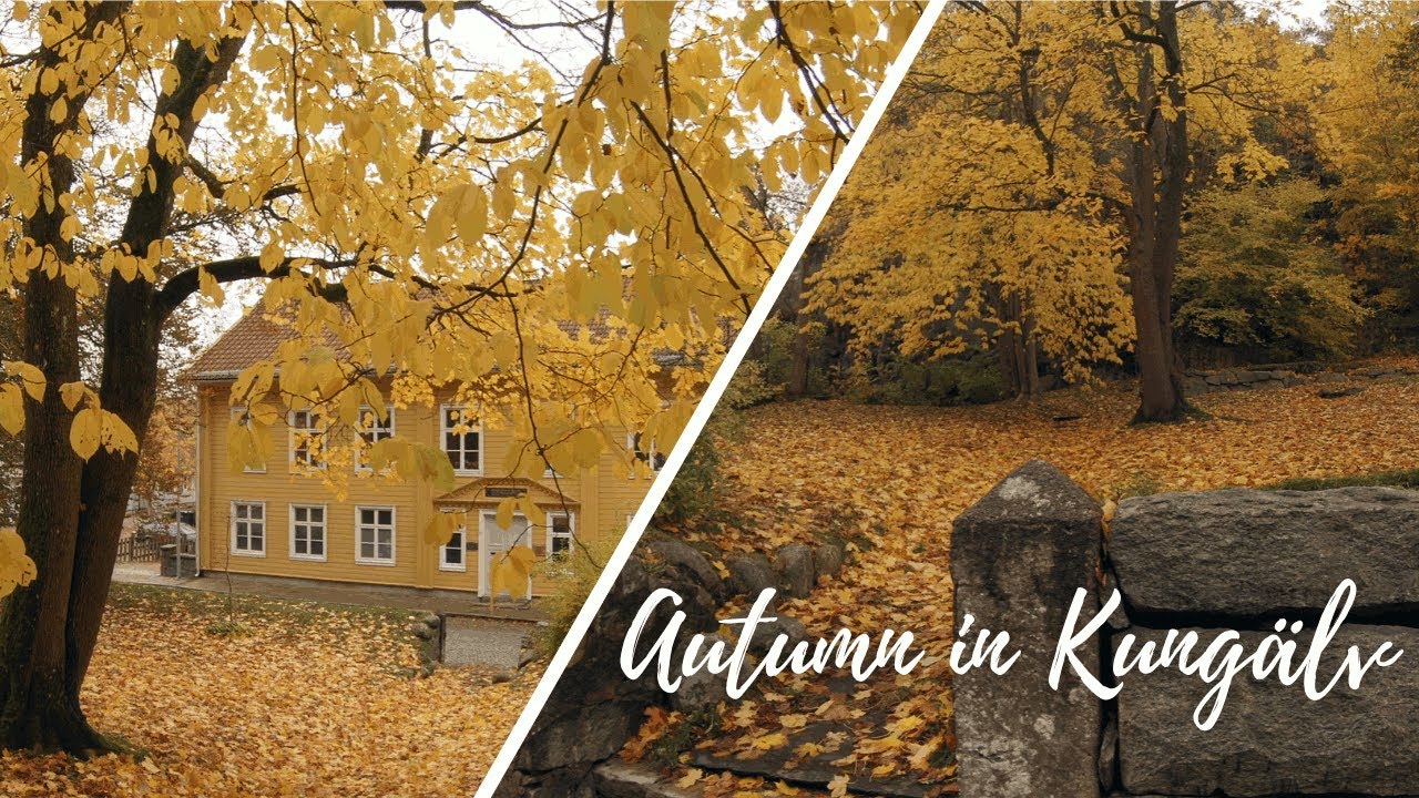 Autumn in Kungälv, Sweden - Höst i Kungälv, Västra gatan - Trip from Gothenburg, Sweden | Bohuslän