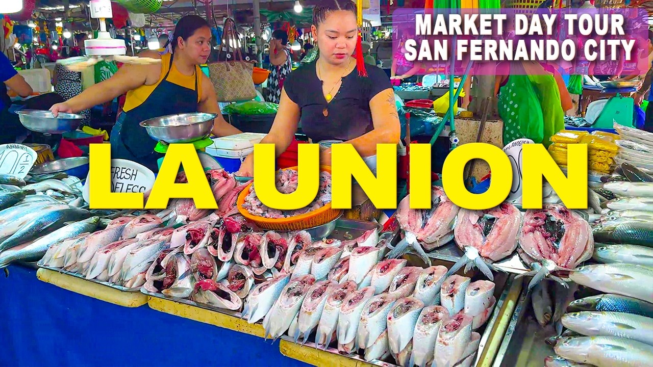 Philippines Market Day Tour in SAN FERNANDO CITY, Capital City of LA UNION