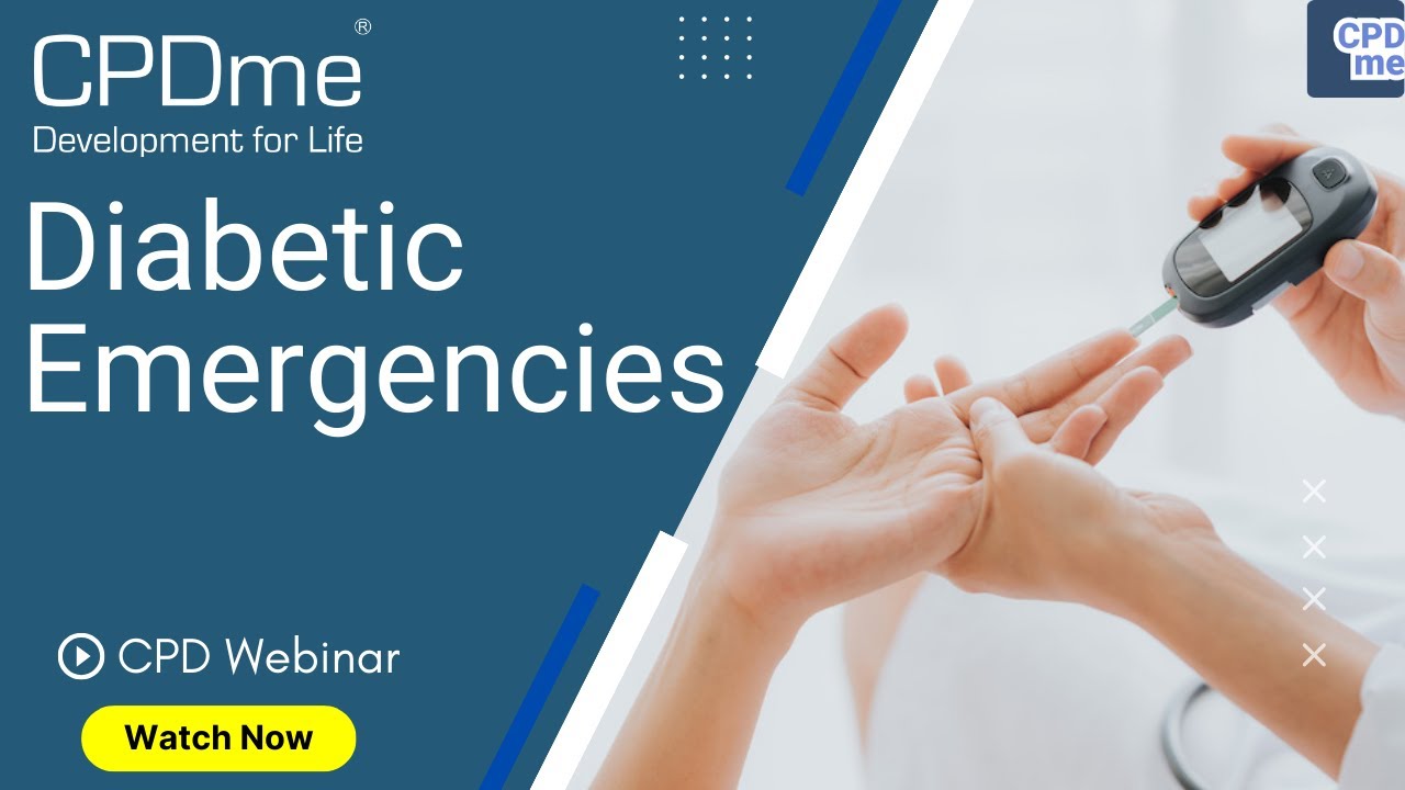 Webinar - Diabetic Emergencies - Presented by Petra Hanson