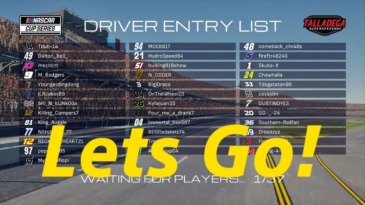 First Superspeedway in a year - practice for me