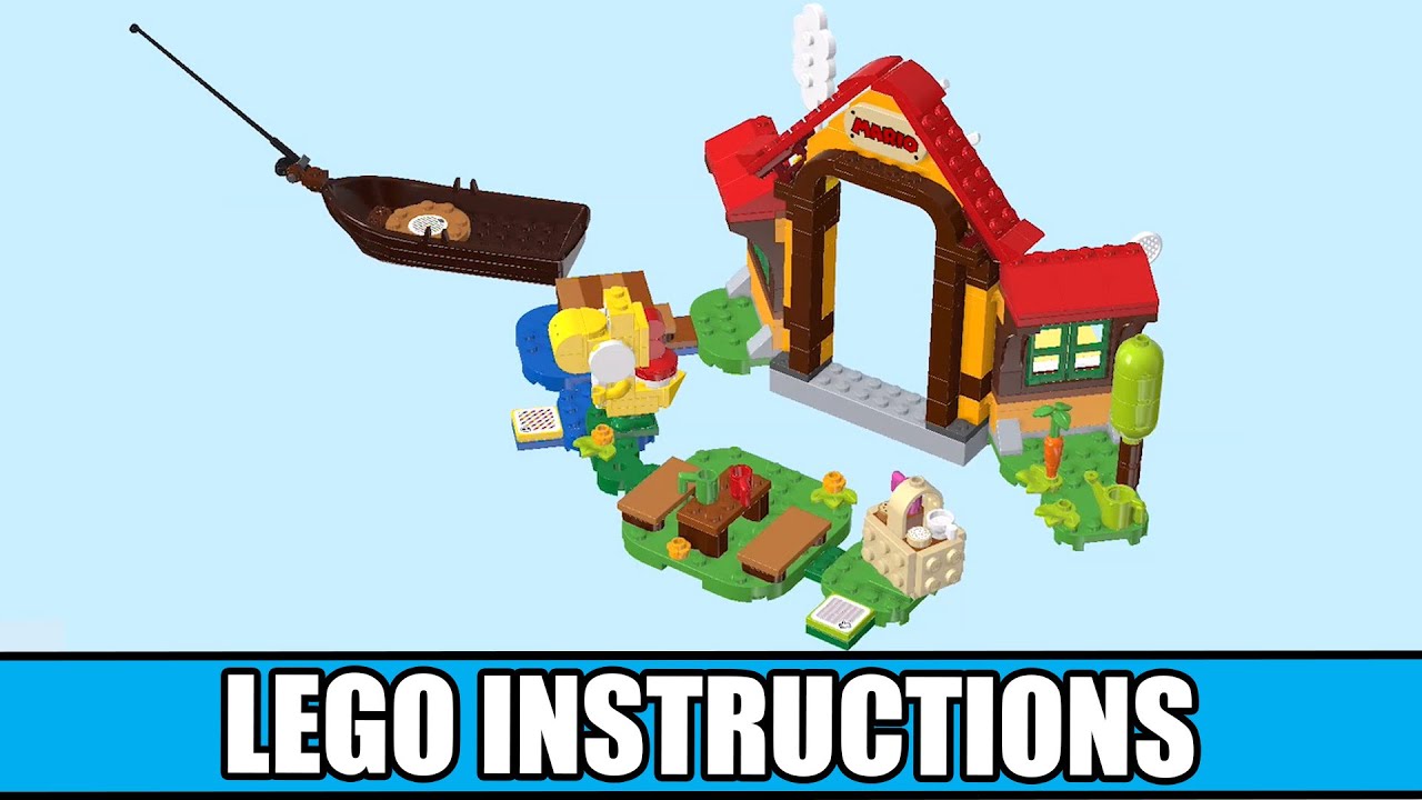 LEGO Instructions | Super Mario | 71422 | Picnic at Mario's House Expansion Set