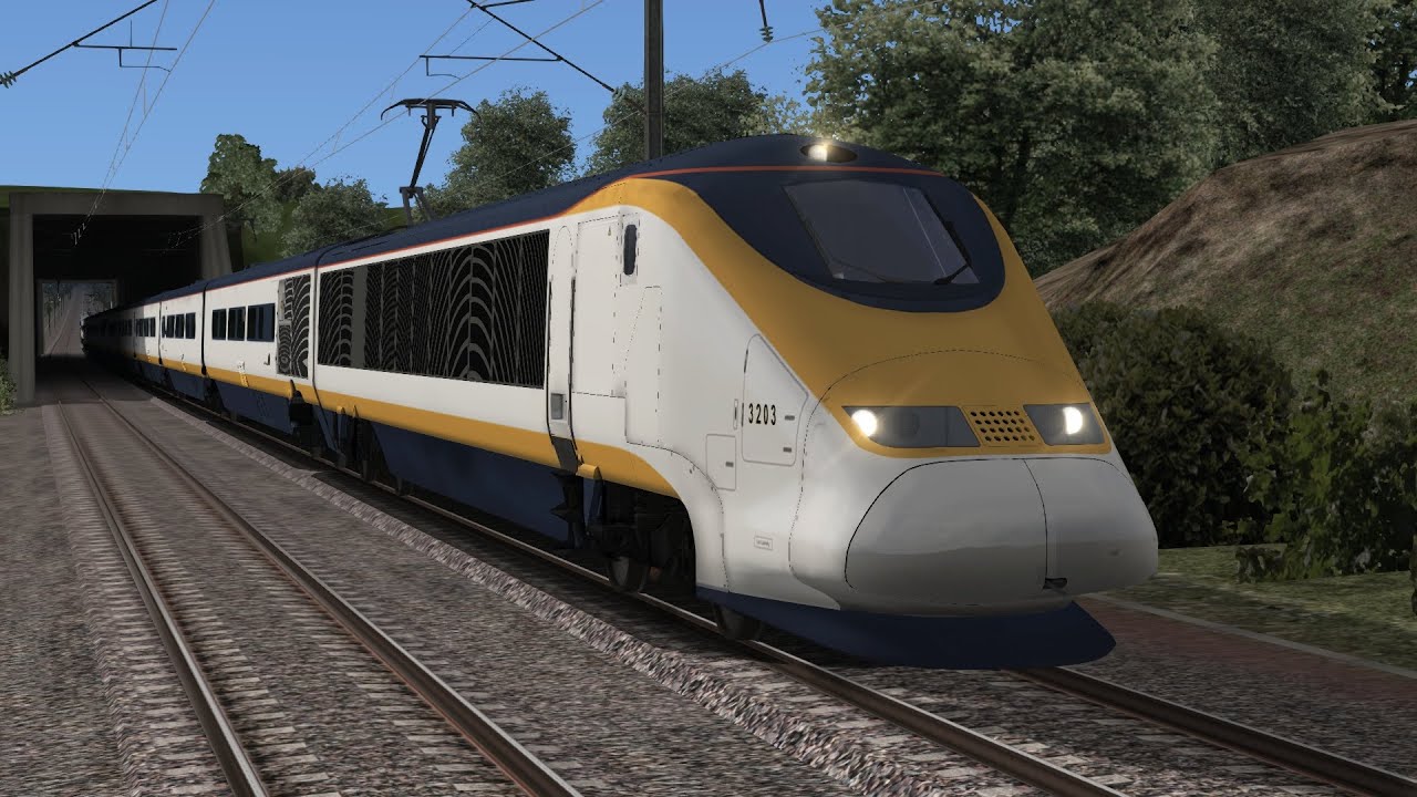 Train Simulator 2022 | Class 373 Eurostar | AHS Ashford to Lille Route | Full Trip | Let's Play | HD