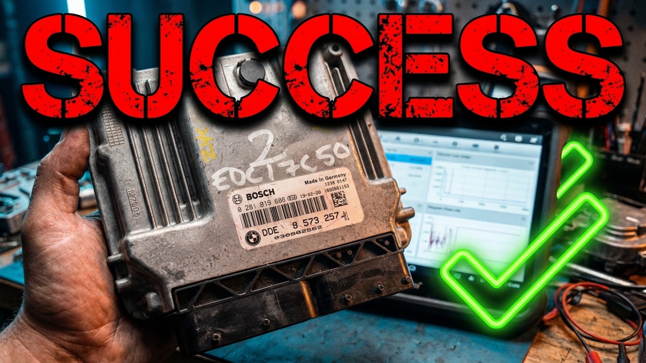 BMW F30 DDE ECU- EDC17C50- READ XHORSE MULTI PROG-ALL PINOUT CONNECTING