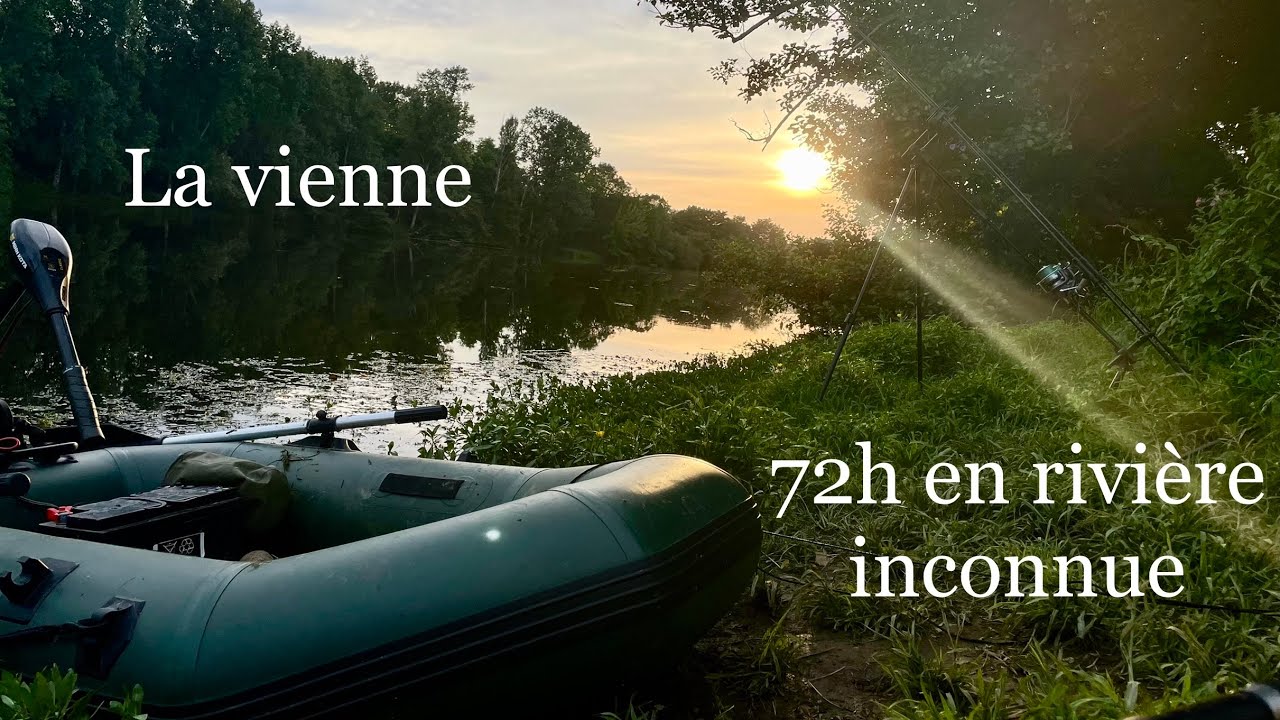 72h sur une rivière sauvage m’etant inconnue / pêche à la carpe