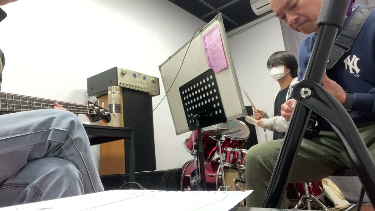 團練/戀愛ing (鼓 電吉他 bass)
