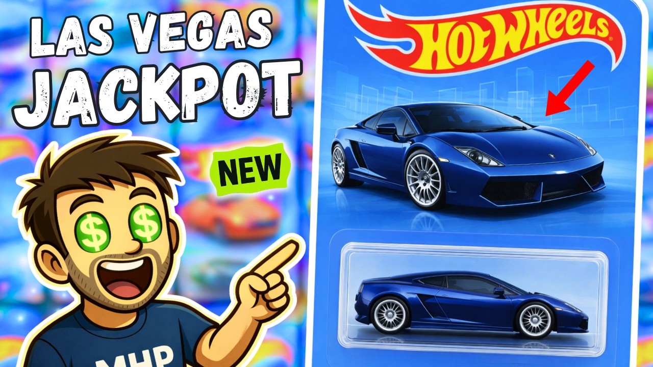 Мы сорвали джекпот Hot Wheels в Вегасе!