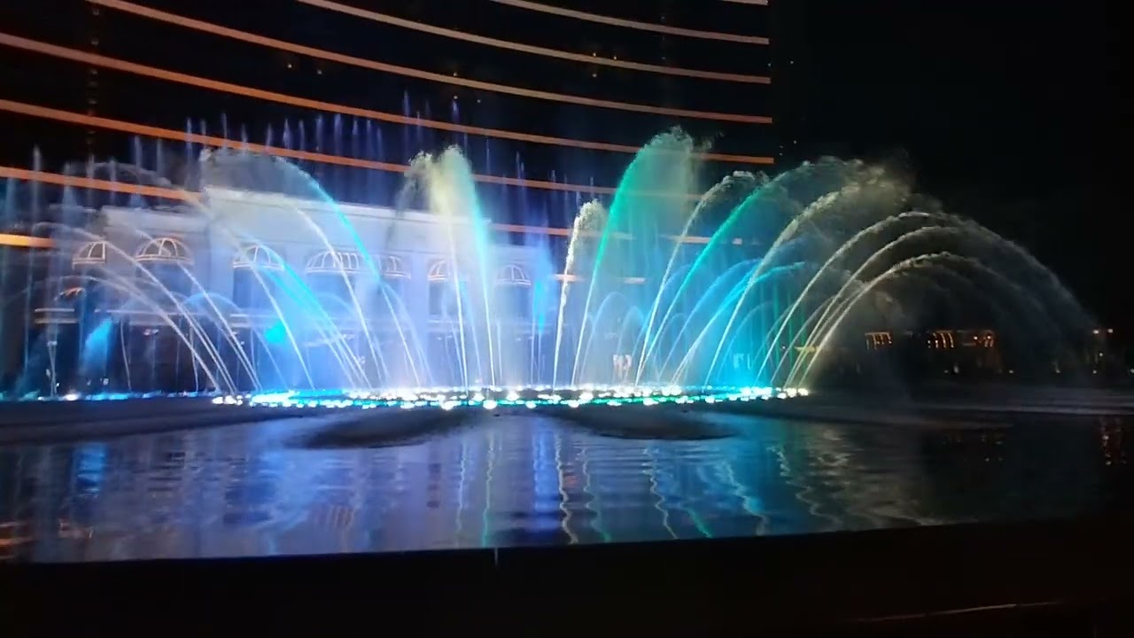 Water Fountain in front of Wynn Macau