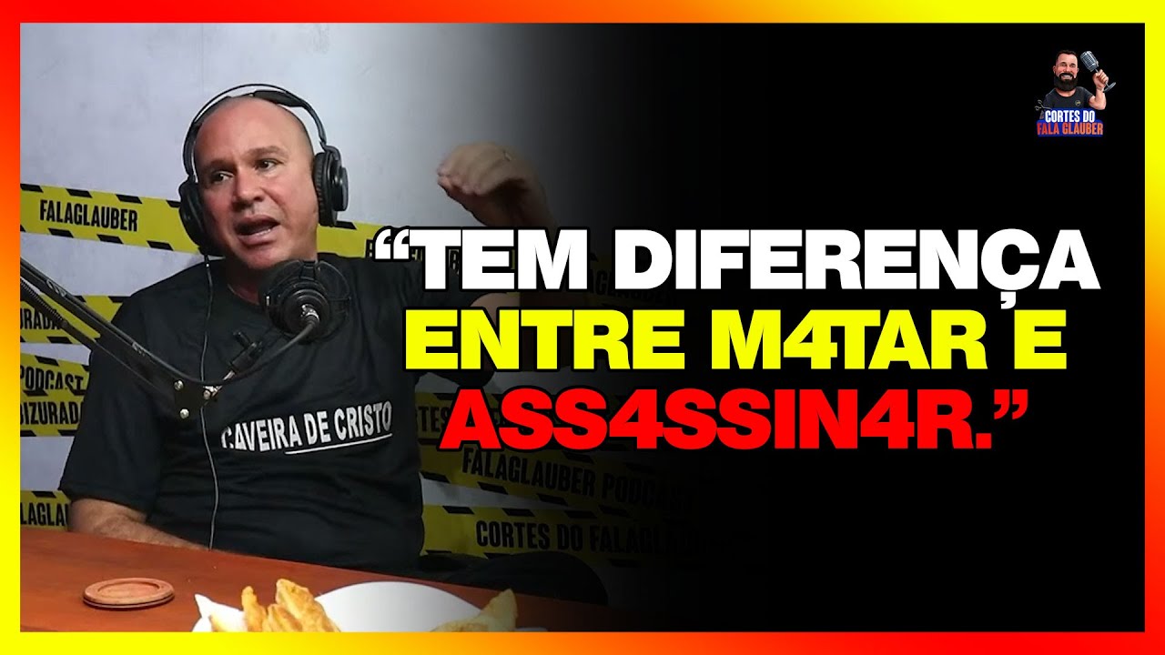 PODE UM POLICIAL CRISTÃO M4T4R?? Fala Glauber Podcast