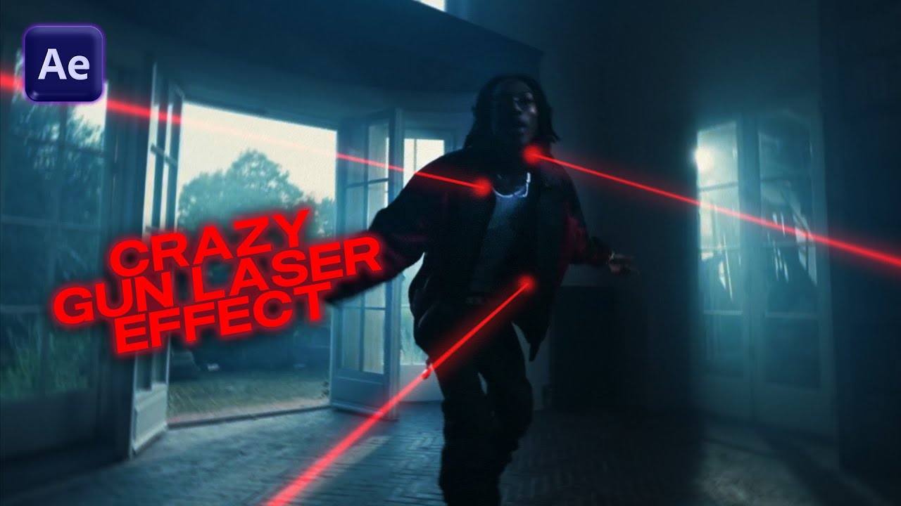 Crazy Gun Laser Effect in After Effects Anyone Can Do!