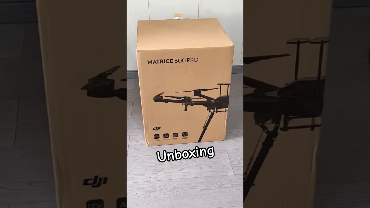 DJI Matrice 600 Pro Unboxing📦✨ #dji #drone #unboxing #shorts #shortsfeed #viralshorts #youtubeshorts