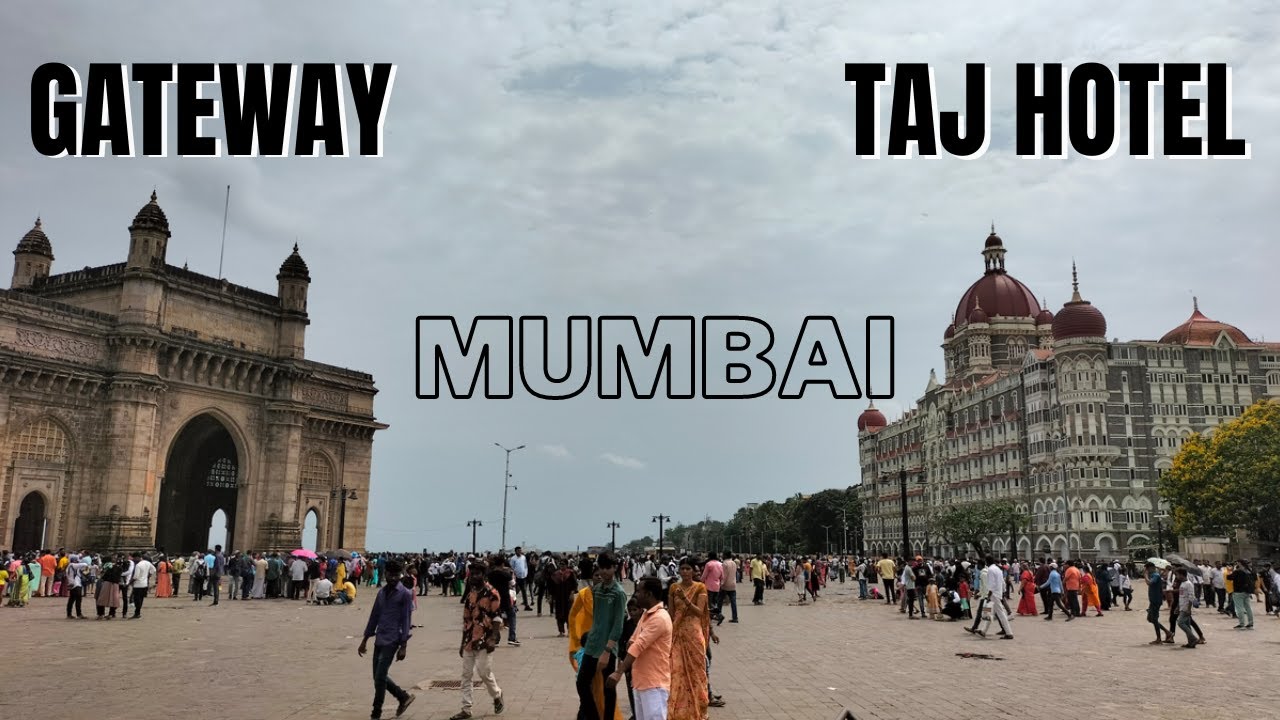 [WALKING TOUR] Gateway of India | Taj Hotel, Mumbai | Exploring Mumbai #gatewayofindia #tajhotel