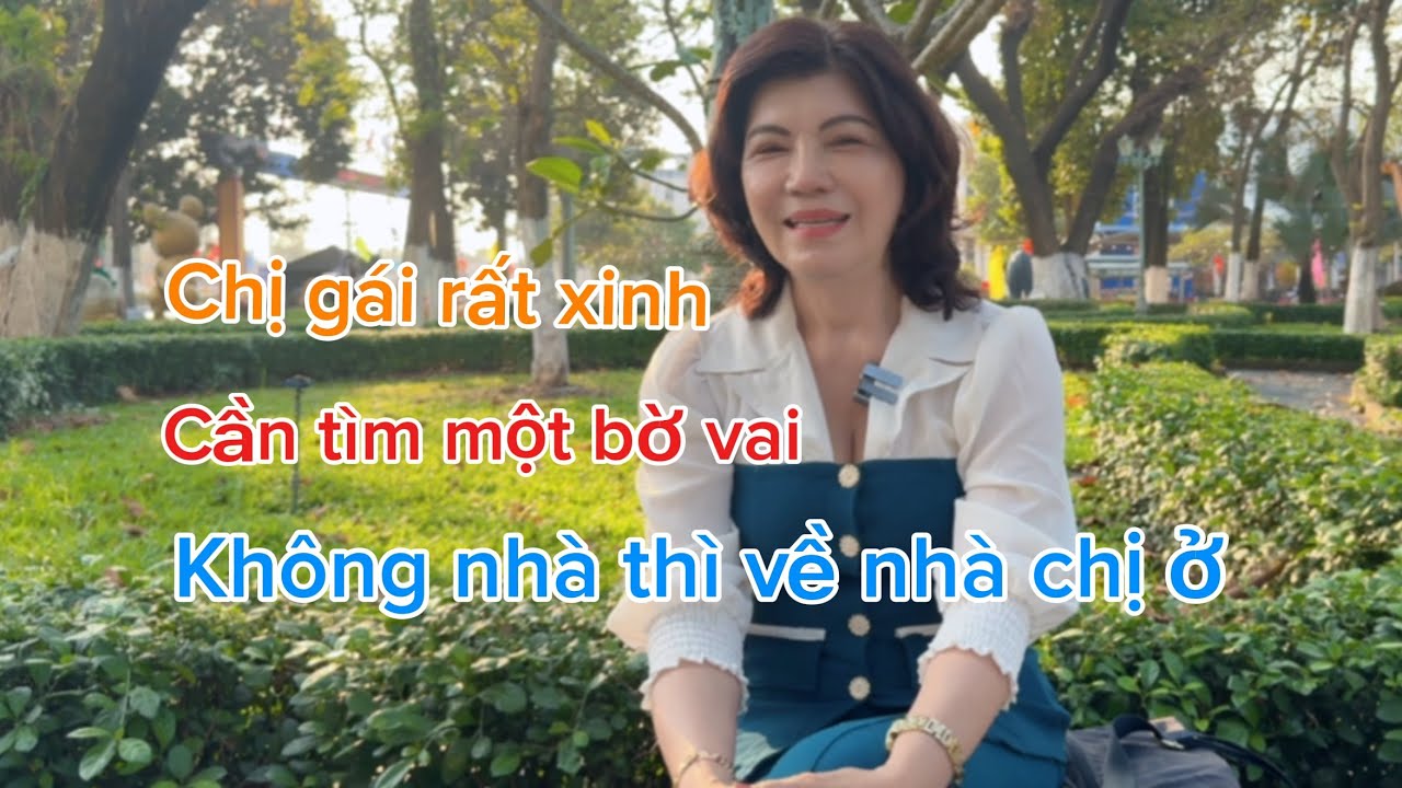 Chị gái rất xinh đẹp cần tìm một bờ vai giàu nghèo không quan trọng 