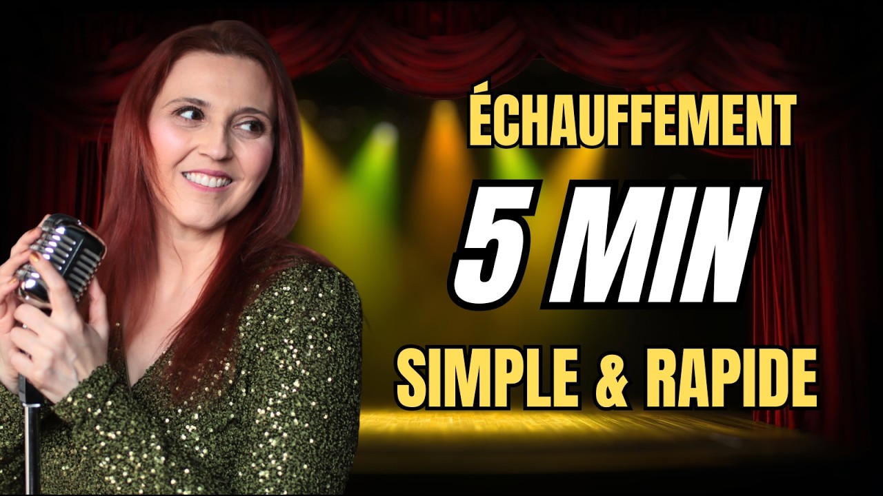 Échauffement vocal rapide : Prépare ta voix en 5 minutes!