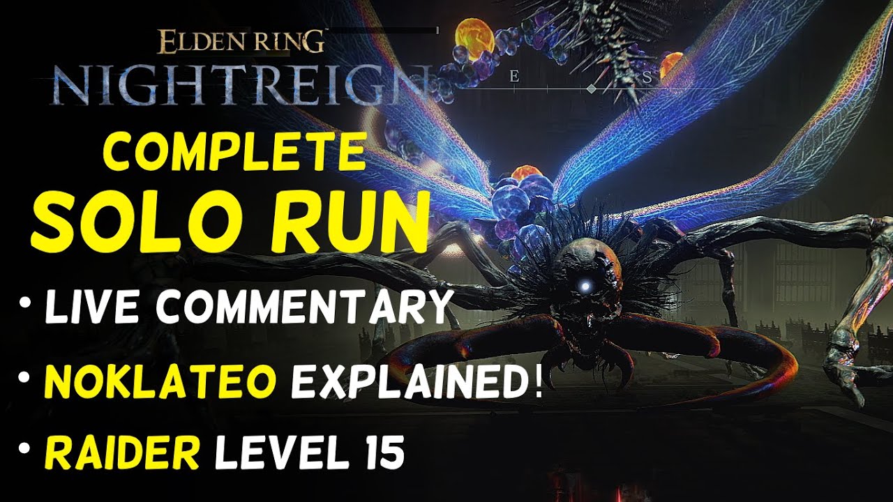 Raider Solo Run (Noklateo) - Equilibrious Beast | Elden Ring Nightreign Guide