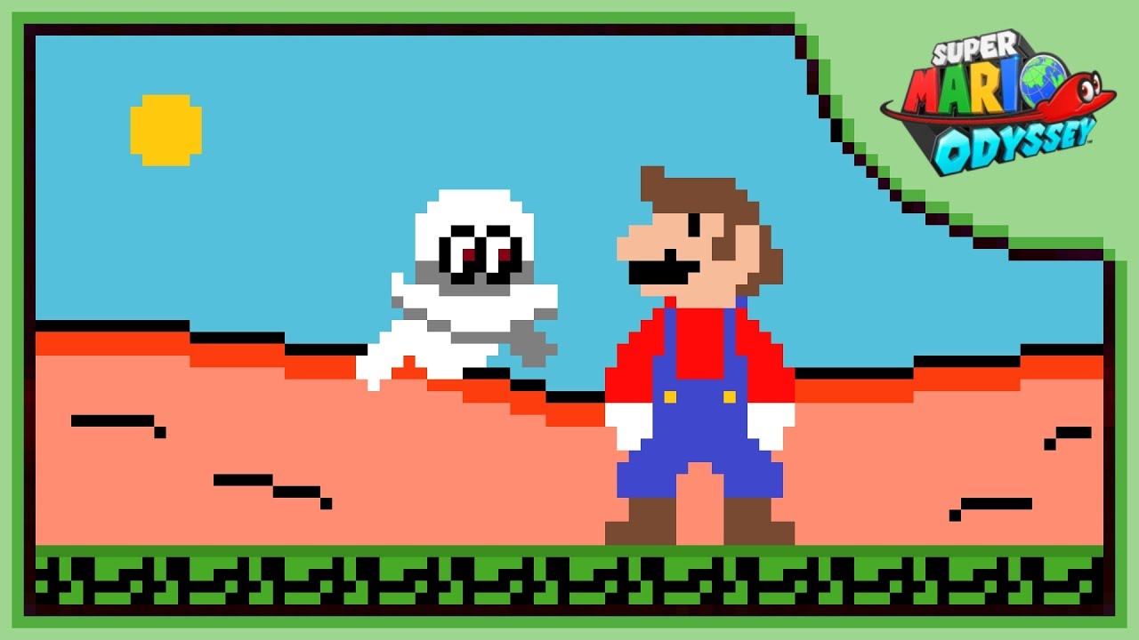 Fossil Falls (8-BIT) - Super Mario Odyssey