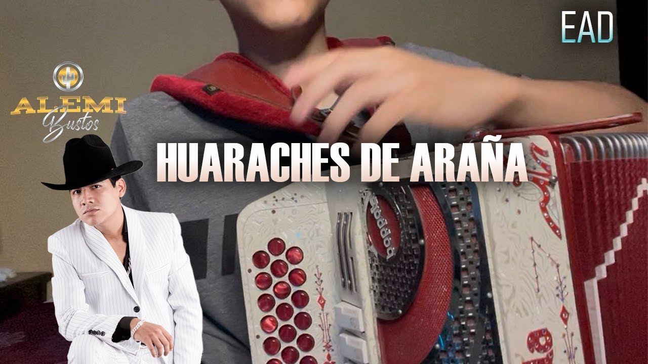 Huaraches de araña - tutorial Acordeón / Compa Konkis 🪗