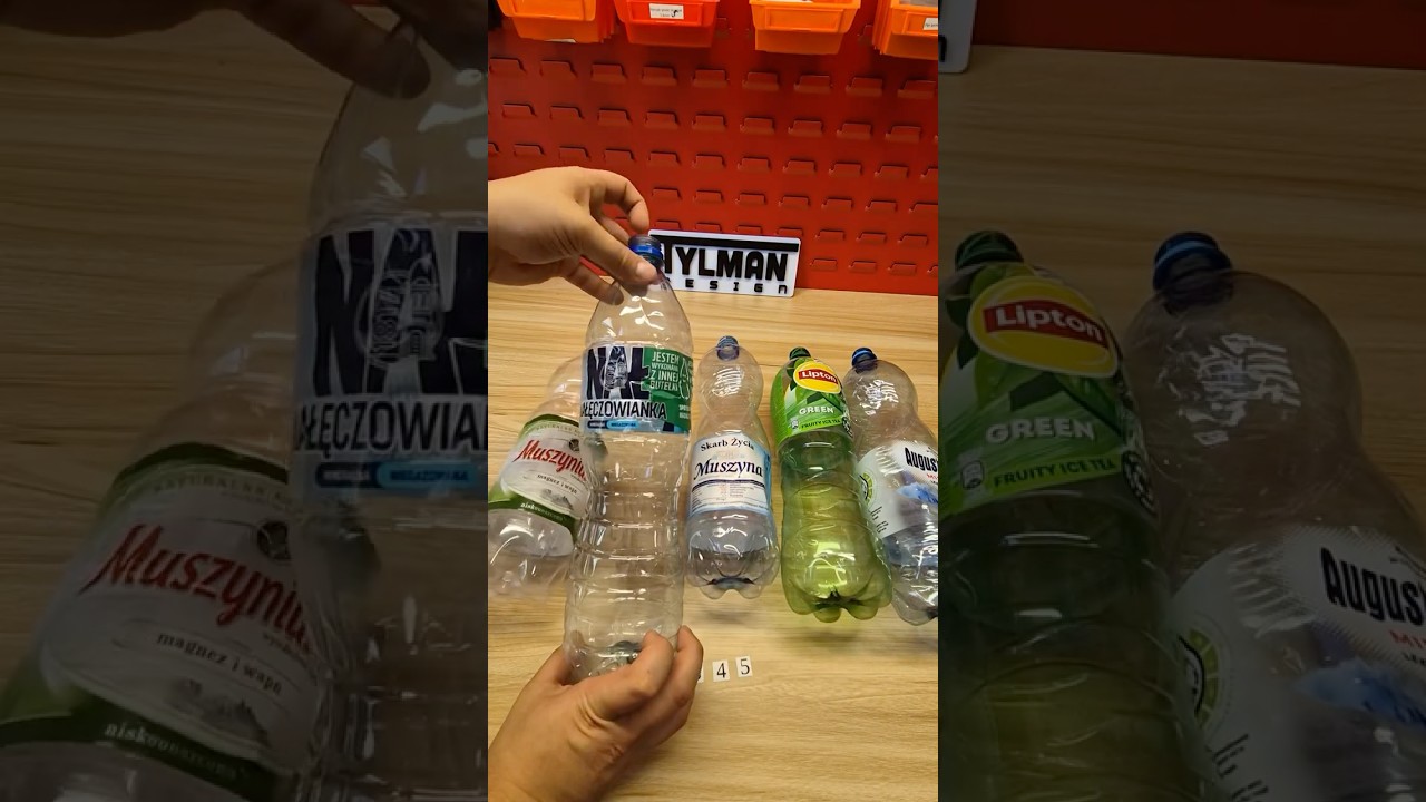 ♻️ Different bottles, different filament? 👀 #3dprinting #petmachine #3dprinted #recycling #diy