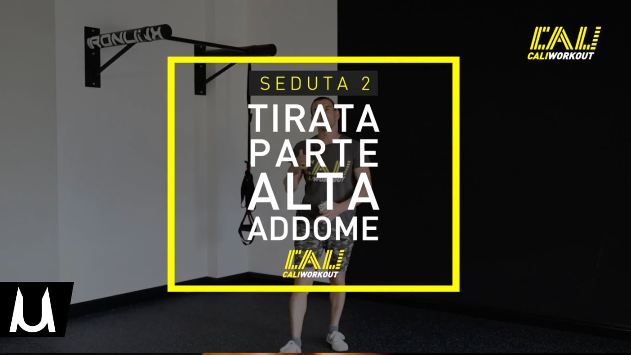 CALIWORKOUT Basic Dorsali e Bicipiti - TRX e Sedie