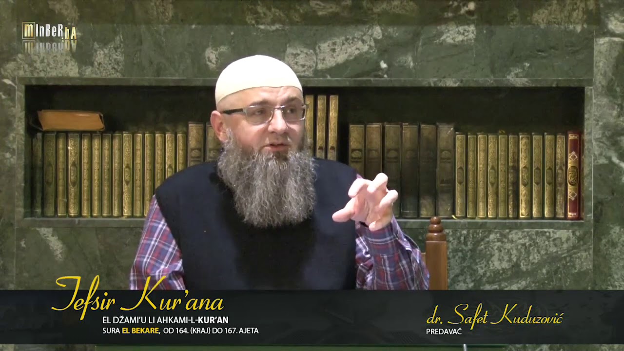 Kada čovjek  traži nekog drugog mimo Allaha _dr. Safet Kuduzović