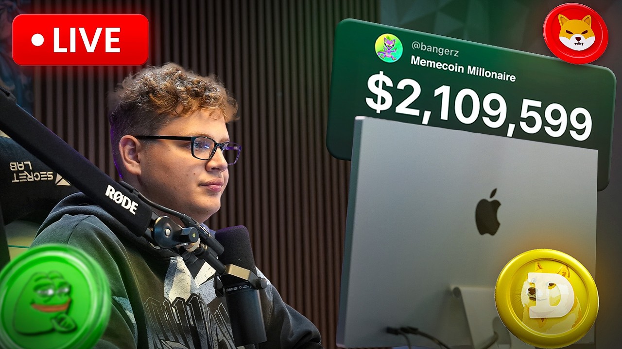 A Realistic Day of Memecoin Trading in 2025 (LIVE TRADING)