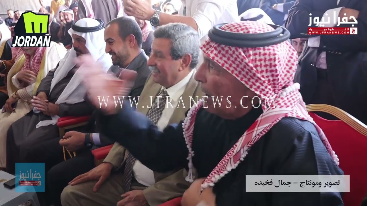 الشيخ ضيف الله القلاب و بني حسن يوقعون صك عطوة الإعتراف في مضارب الحجاج و العدوان
