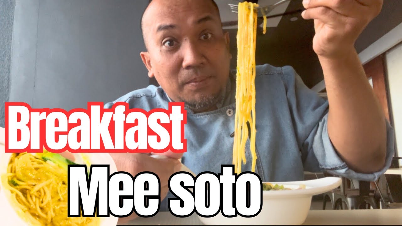 BREAKFAST MEE SOTO PAGI INI/PERGHH MEMANG KENA RASANYA😘😘😘