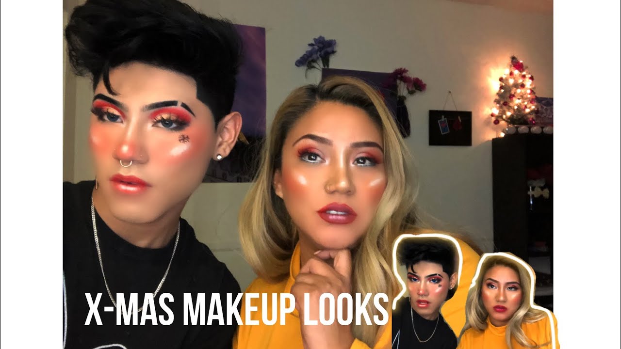 We did X-Mas Makeup Looks!