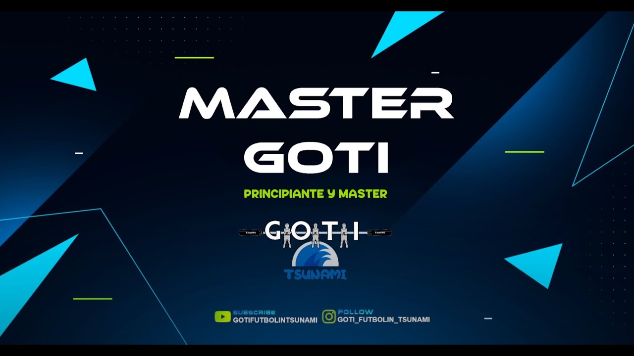MASTER GOTI 2ª Edición | Principiante y Master | Domingo Segunda Parte