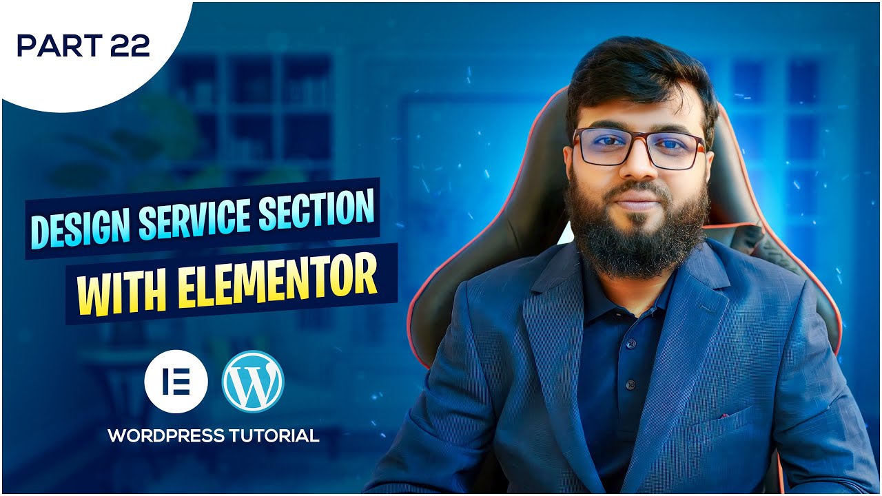 How to design service section with Elementor | WordPress Bangla Tutorial