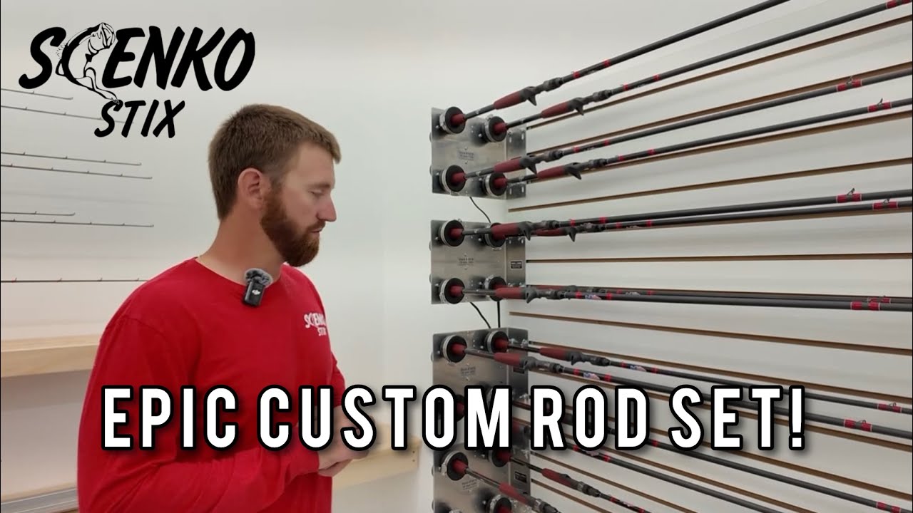 Is this the biggest CUSTOM BASS ROD SET ever?!
