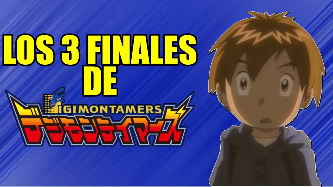 LOS 3 FINALES DE DIGIMON TAMERS