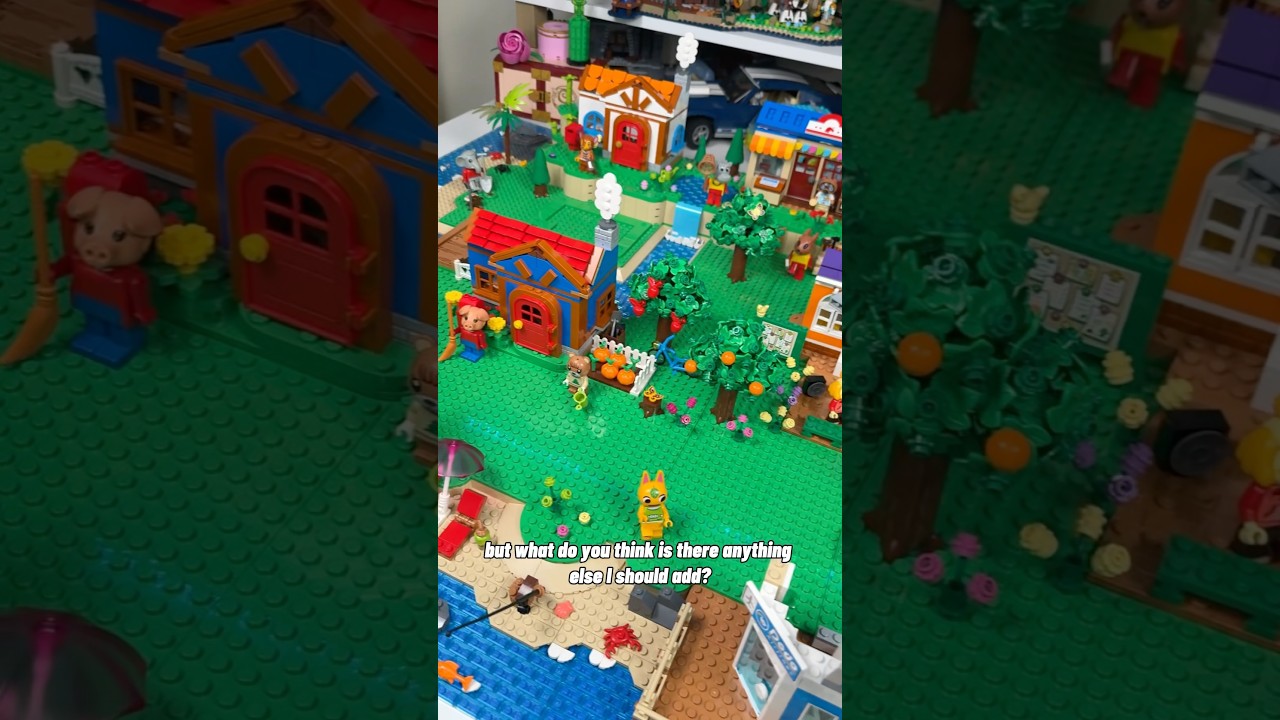 Animal Crossing New Horizons, but it&rsquo;s LEGO! #lego #legoset #animalcrossing #acnh #legocollection