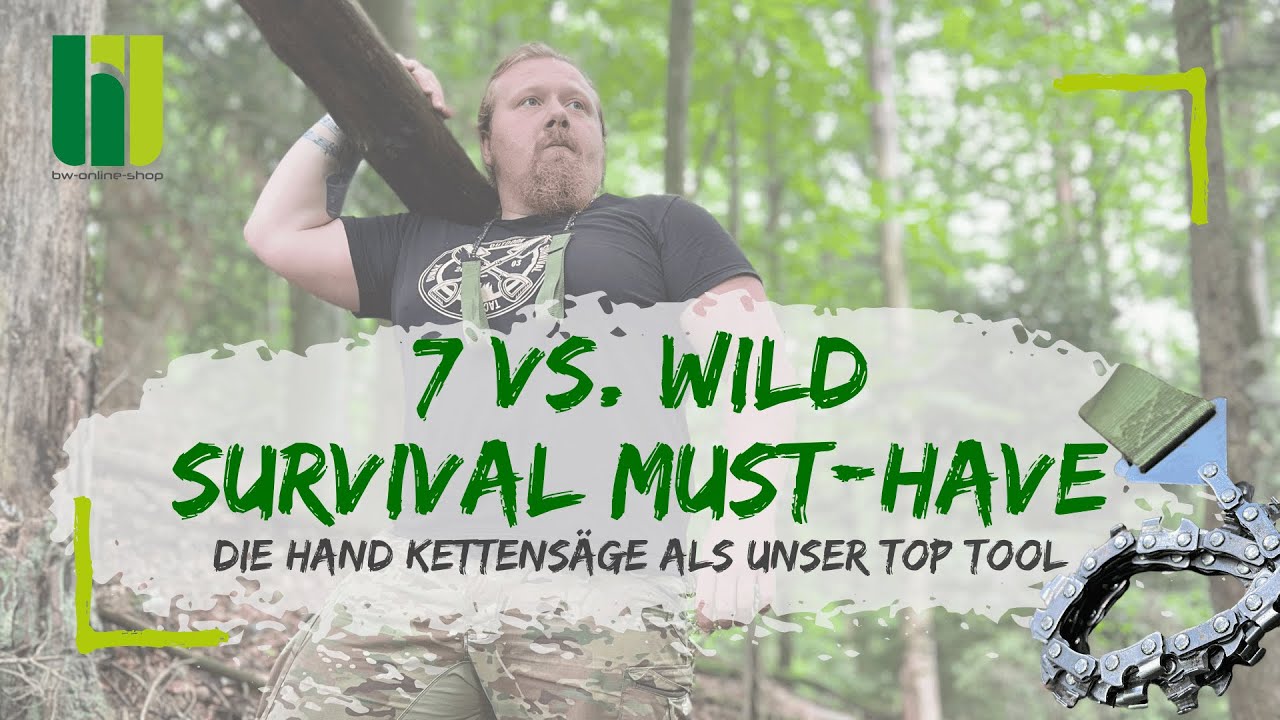 7 VS. WILD GEHEIMWAFFE - Diese Power-Säge ist unser absolutes Must-Have für die #7vswild Flasche 🪚