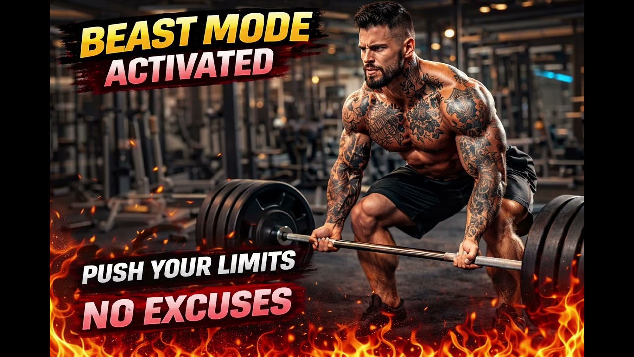 🔥 IRON MINDSET – Ultimate Gym Motivation Music