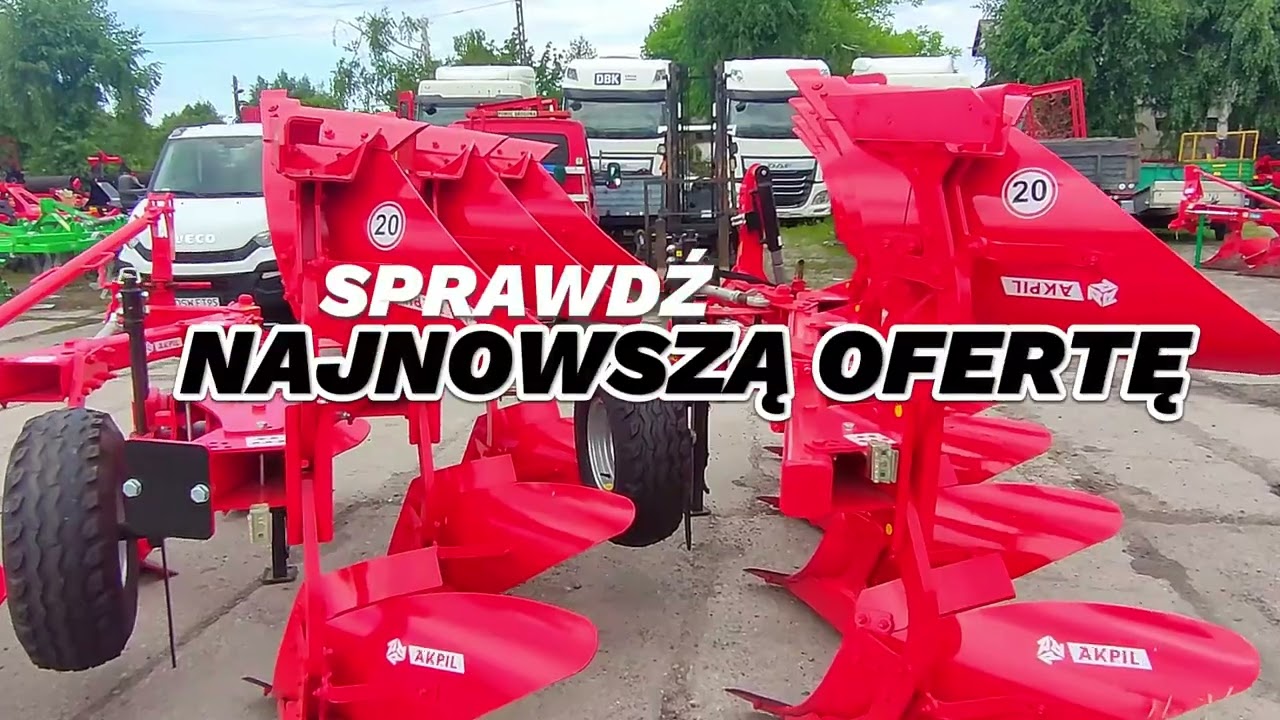 Prezentacja Pług&oacute;w Akpil od RADMASZ!
