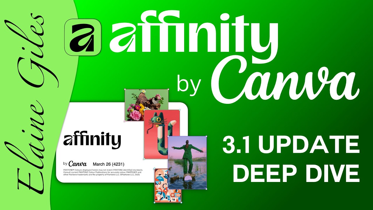 What's New in Affinity by Canva &ndash; March 2026 Update | Version 3.1 Full Deep Dive