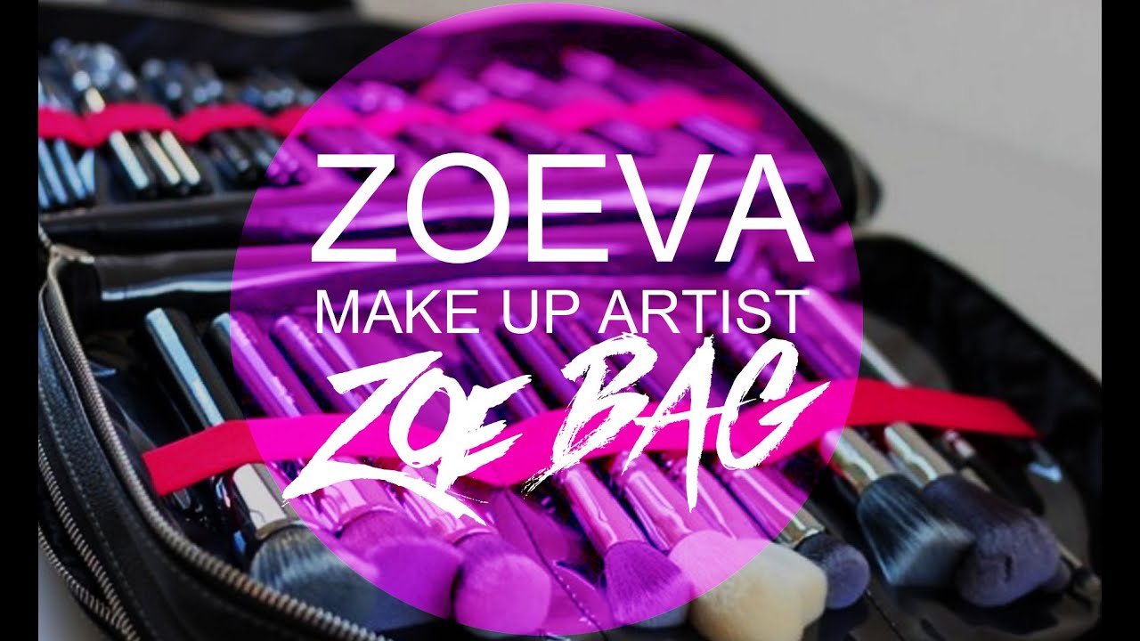 Набор кистей ZOEVA Makeup Artist Zoe Bag