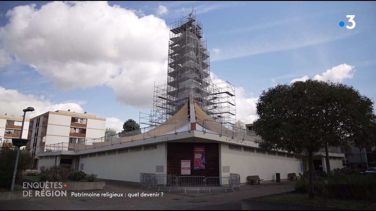 FR3 Ile de France - Reportage à Notre-Dame des Noues de Franconville (95)