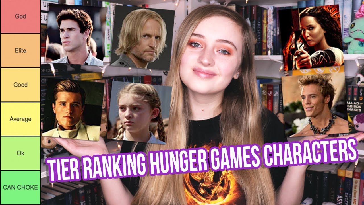 TIER RANKING HUNGER GAMES CHARACTERS🔥🏹