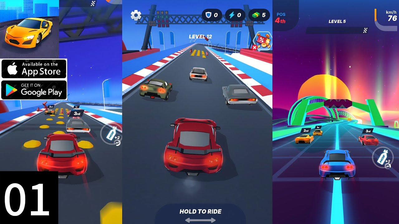 Race Master 3D Car Racing || First-Gameplay Walkthrough || (Android And iOS)