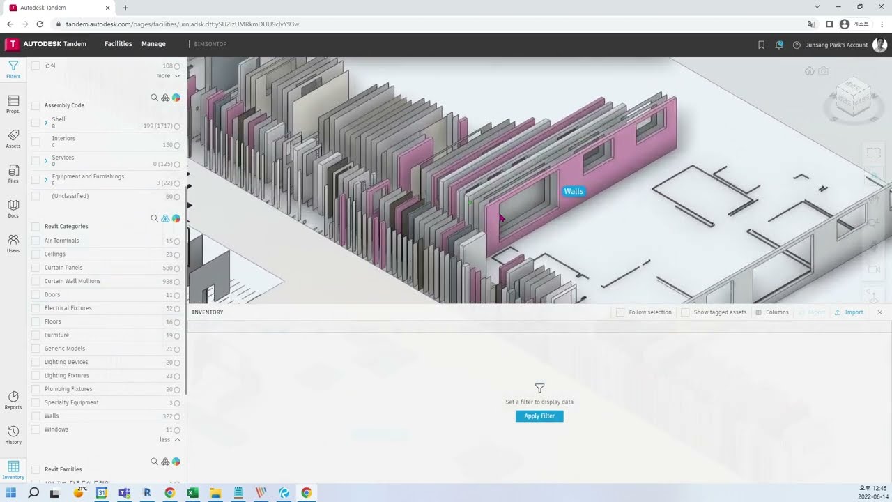 Autodesk Tandem - Revit Model