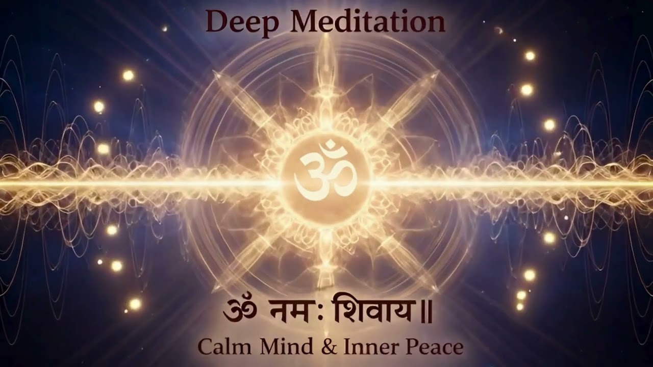 Om Namah Shivaya Meditation 🕉️Powerful Shiva Mantra for Peace || #maditation #yoga