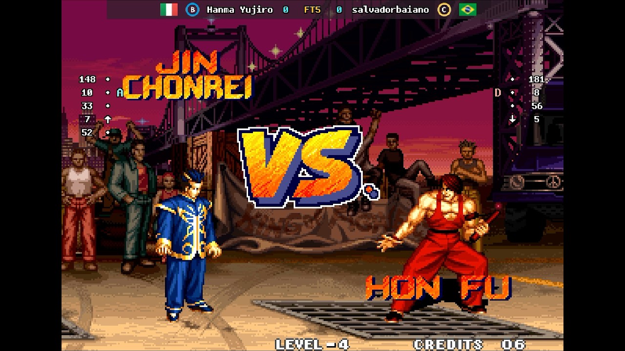 Real Bout Fatal Fury - 🇮🇹 Hanma Yujiro(B) vs 🇧🇷 salvadorbaiano(C) | Fightcade (2026-02-22 01:13 UTC)