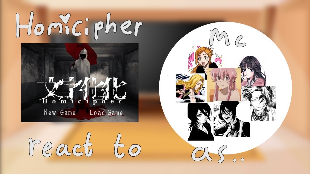 | Homicipher react to mc as.. |cringe|credits in desc!| [🌺]