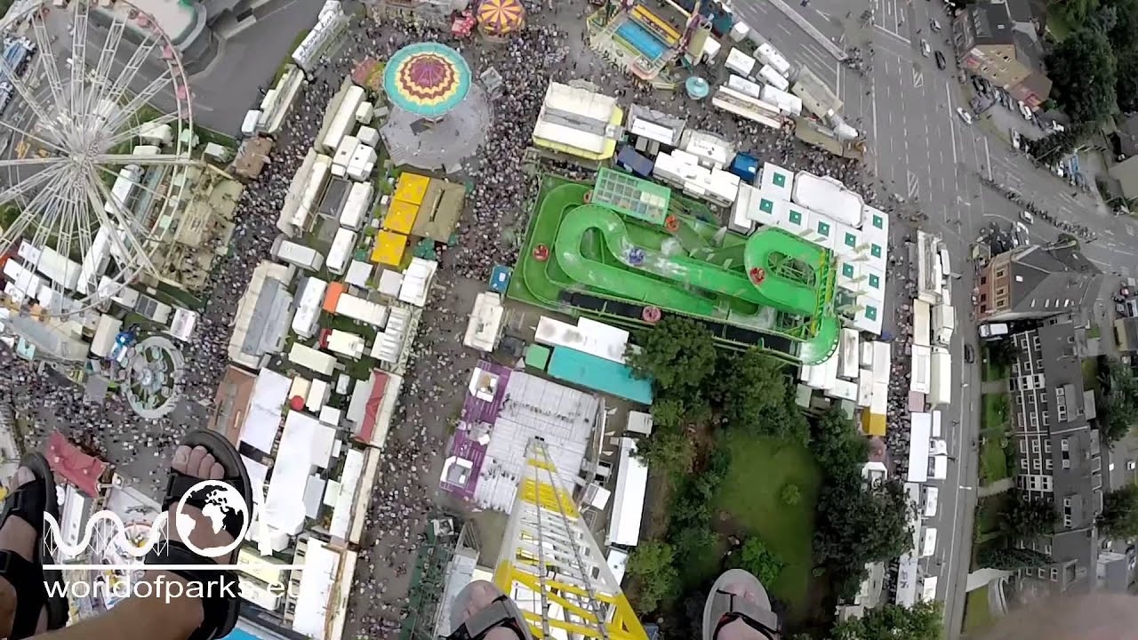 Hangover The Tower - OnRide & Off Ride - Cranger Kirmes - GYRO-FREE FALL - Ewald Schneider