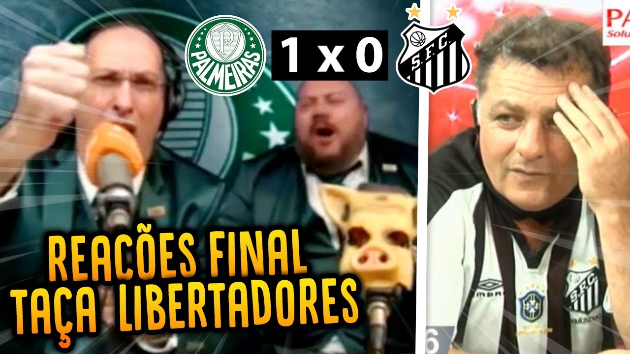 Reações Final Palmeiras 1 x 0 Santos (30/01/2021) | Verdão Bicampeão da Libertadores 2020