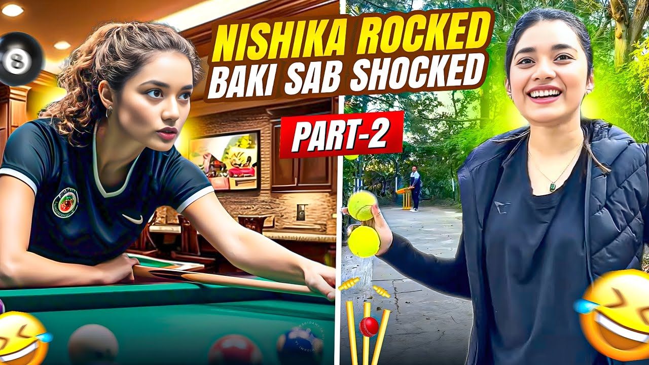 Meri Bowling Dekh Kr Sare Shock Hogye 😂😂I Nishika Mehta