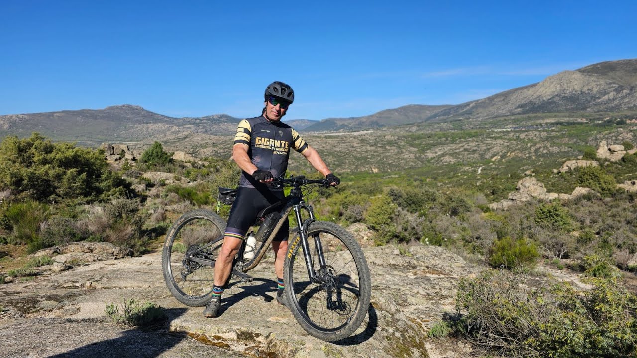 De Mtb. con Alberto por Valdemanco