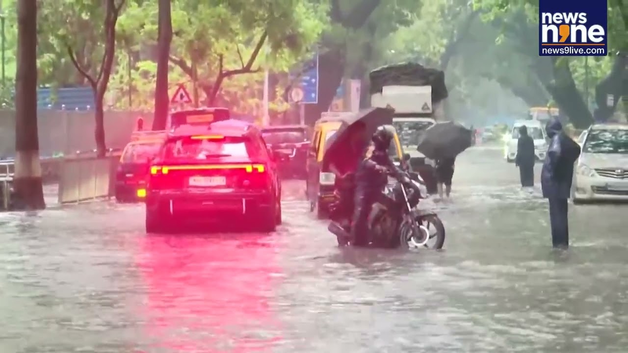 Heavy Rain Batters Mumbai, Waterlogging Reported Across City Amid Orange Alert